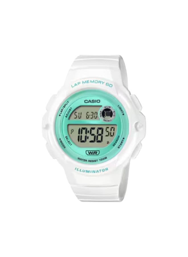 Casio Women's Watch, Digital Display and Resin Strap - LWS-1200H-7A3VDF
