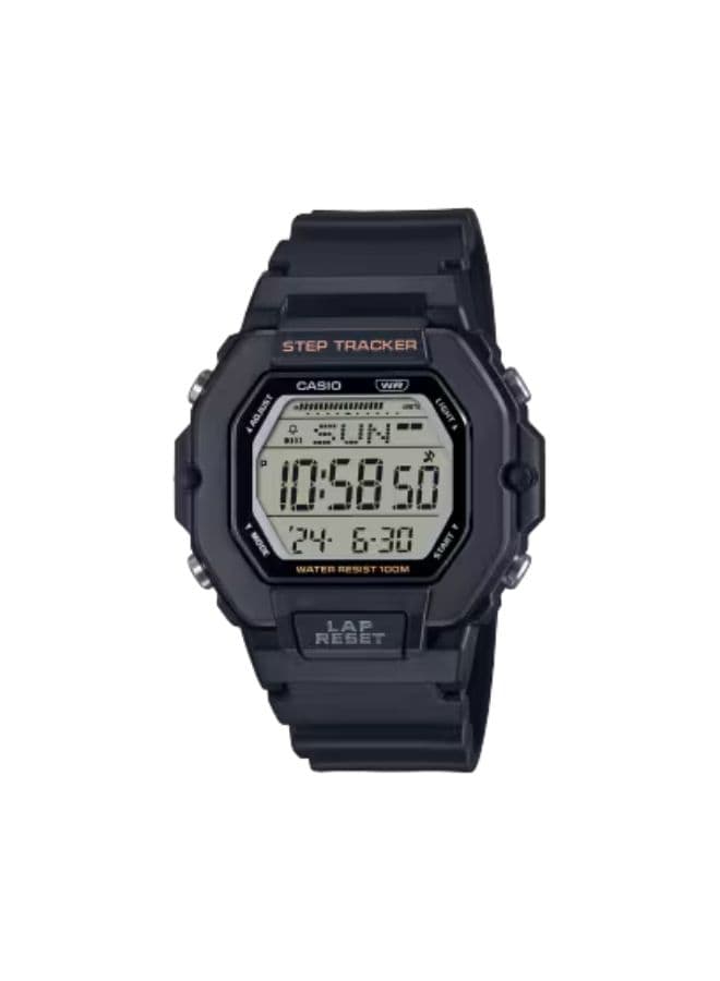 Casio Women's Watch, Digital Display and Resin Strap - LWS-2200H-1AVDF