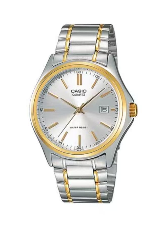 Casio Men's Watch, Analog Display and Stainless Steel Strap - MTP-1183G-7A, Two Tone