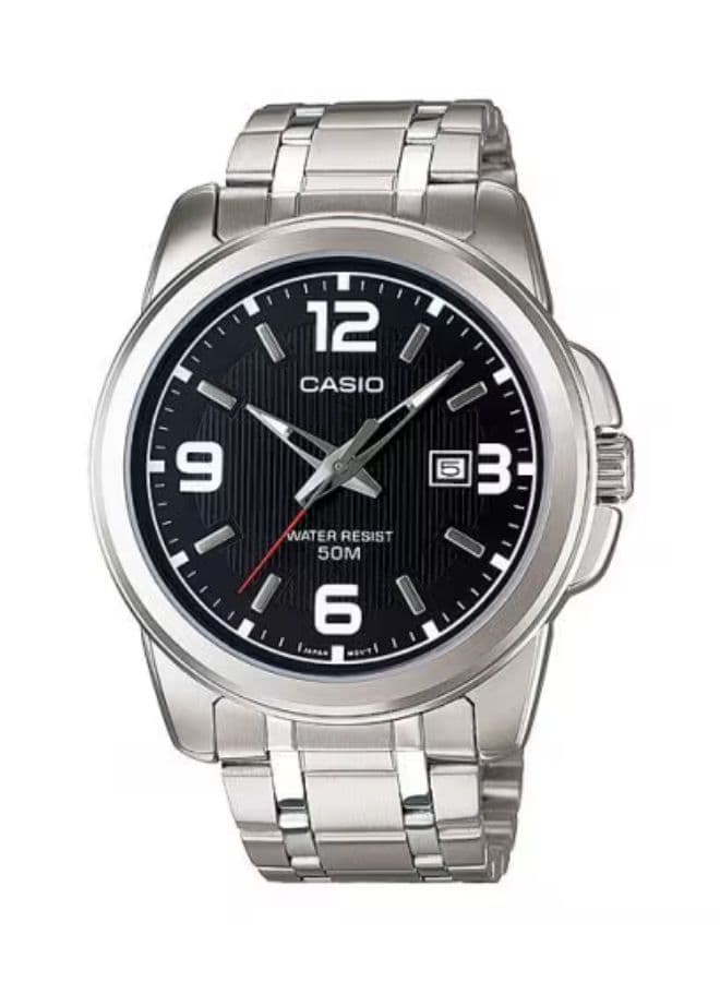 Casio Men's Watch, Analog Display and Stainless Steel Strap - MTP-1314D-1A