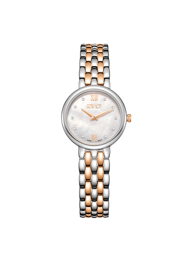Ecstacy Women's Watch, Analog Display and Stainless Steel Strap - E23510-KBKM