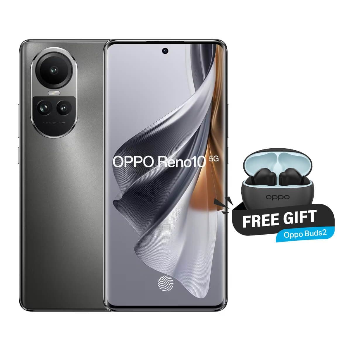 Oppo Reno 10 5G (8GB RAM + 256GB Memory) Blue With Free Gift