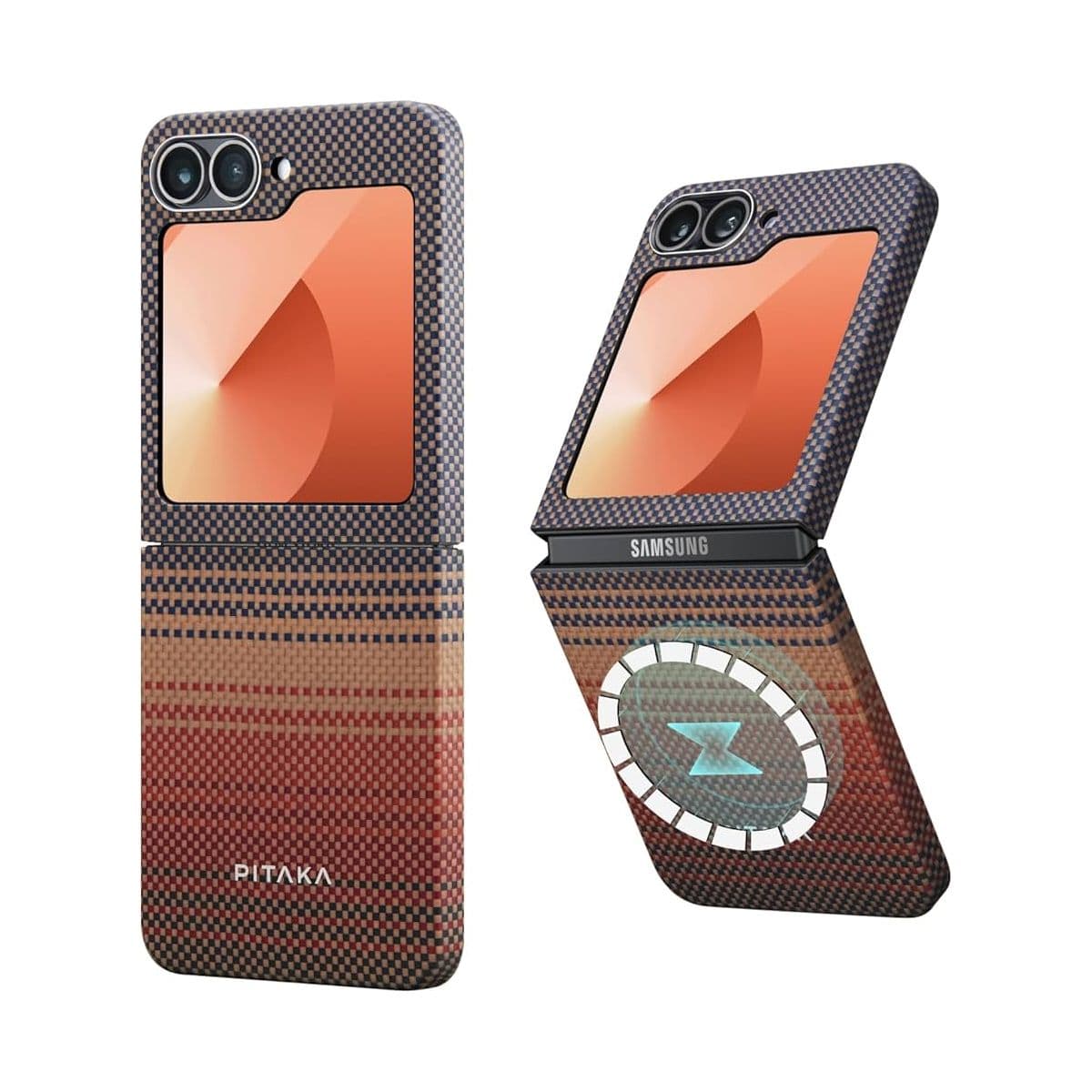 Pitaka Premium Woven Case for Galaxy Z Flip 6