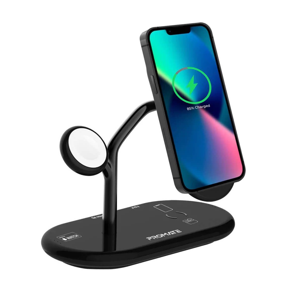 Promate Bonsai 4-in-1 54W Wireless Charging Station