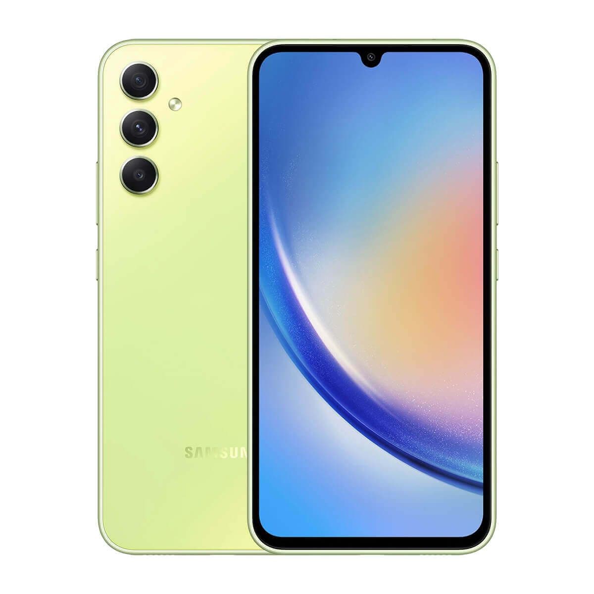 Samsung Galaxy A34 5G (8GB RAM + 256GB Memory) - Awesome Lime
