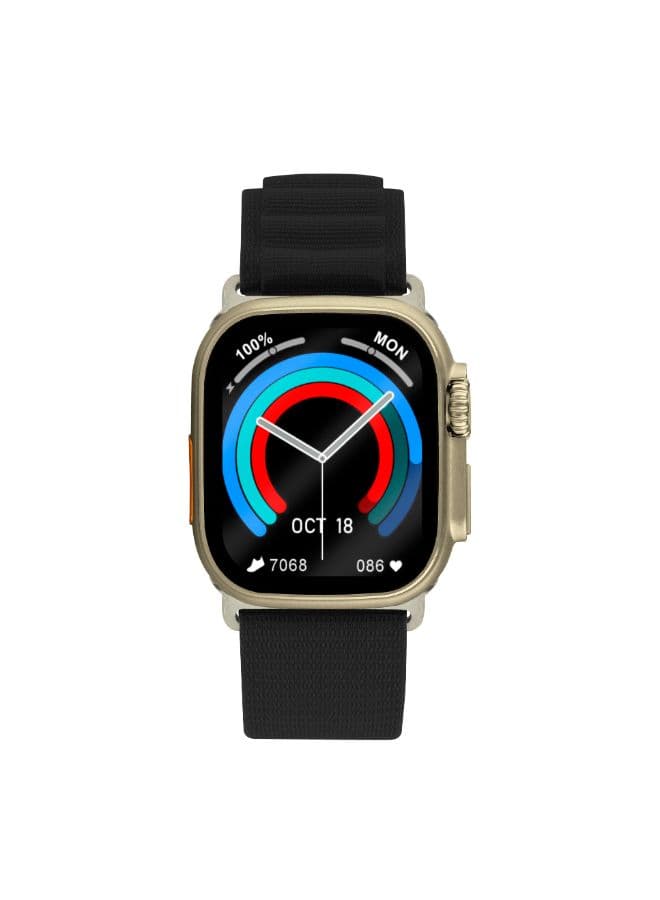 Slazenger Unisex Movement Watch, SMART Display and Cloth Strap - SL.9.2223.5.11