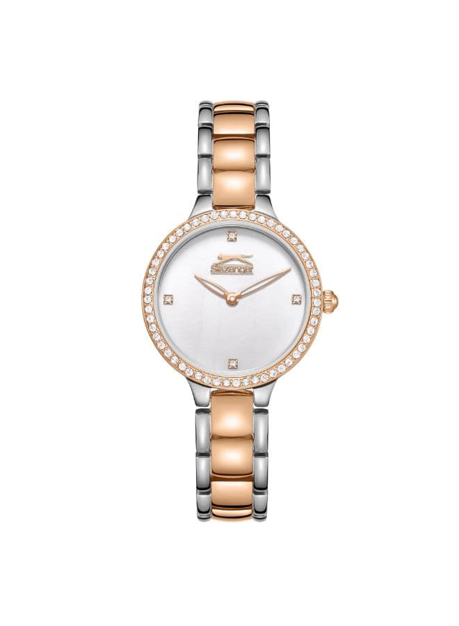 Slazenger Women's Watch, Analog Display and Metal Strap - SL.9.2335.3.06