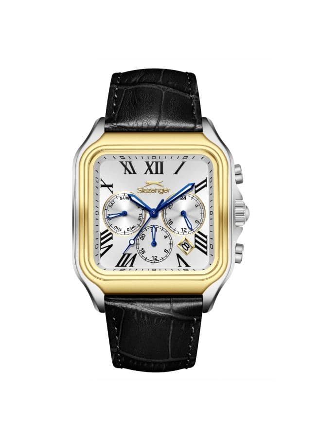 Slazenger Men's Multifunction White Dial Watch - SL.9.2548.2.02