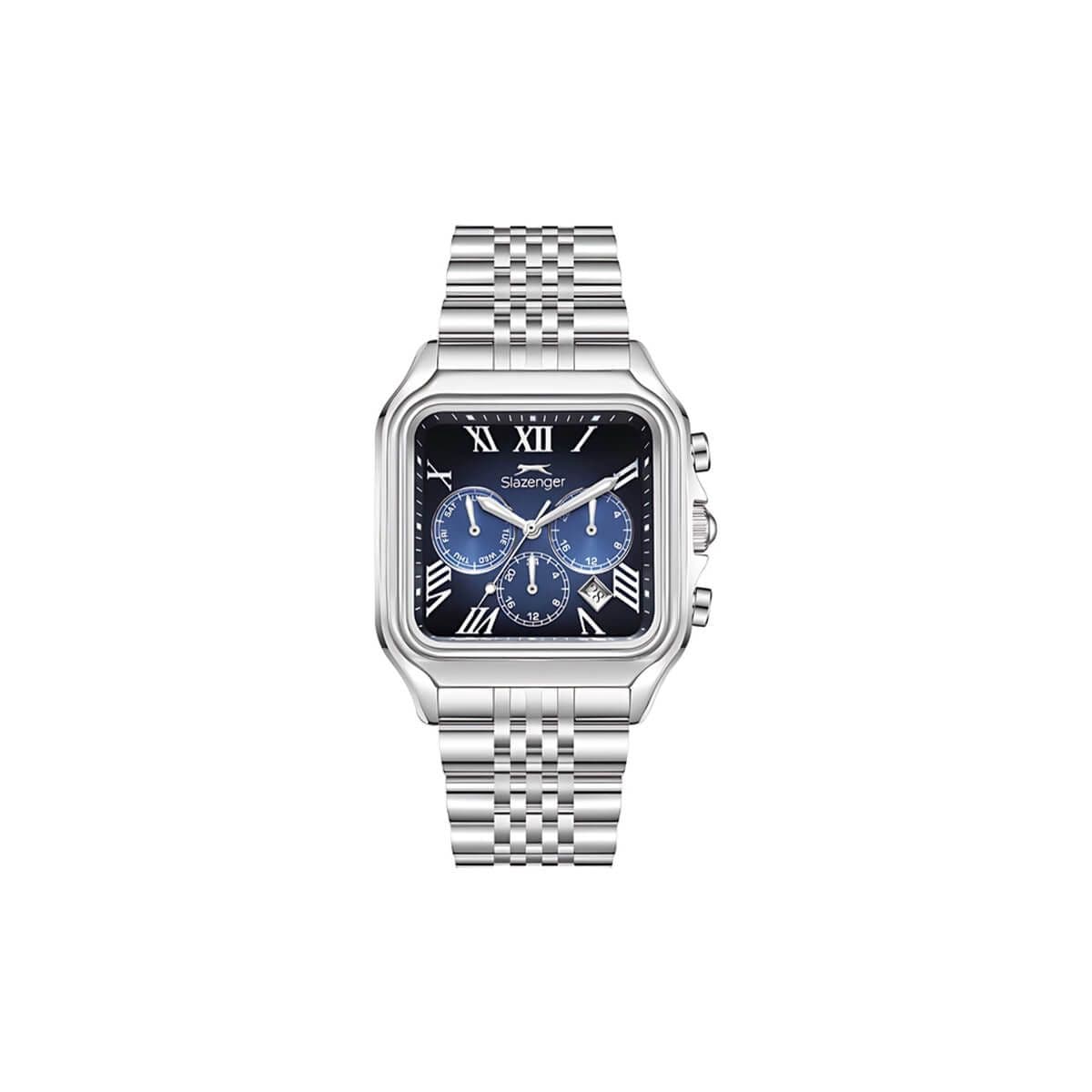 Slazenger Men's Multifunction Dark Blue Dial Watch - SL.9.2547.2.04