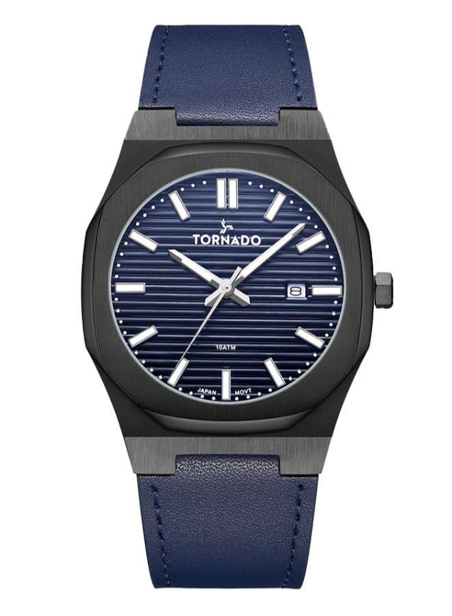 Tornado 40mm Watch for Men, Analog, Silicone Band, T22002-SSWL