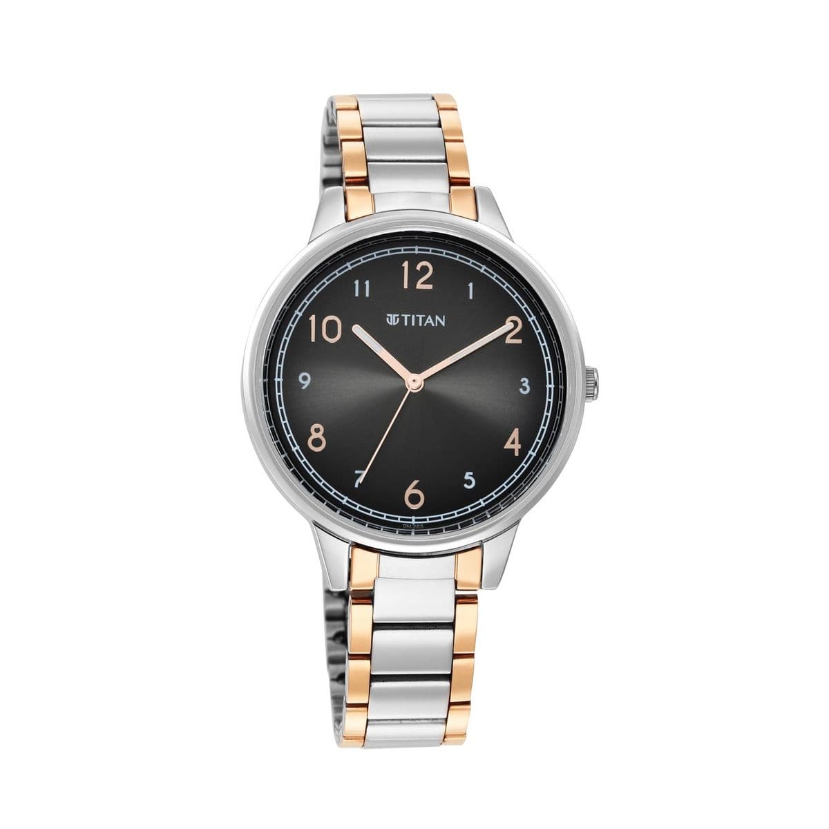 Titan Trendsetters Anthracite Dial Women Watch With Stainless Steel Strap