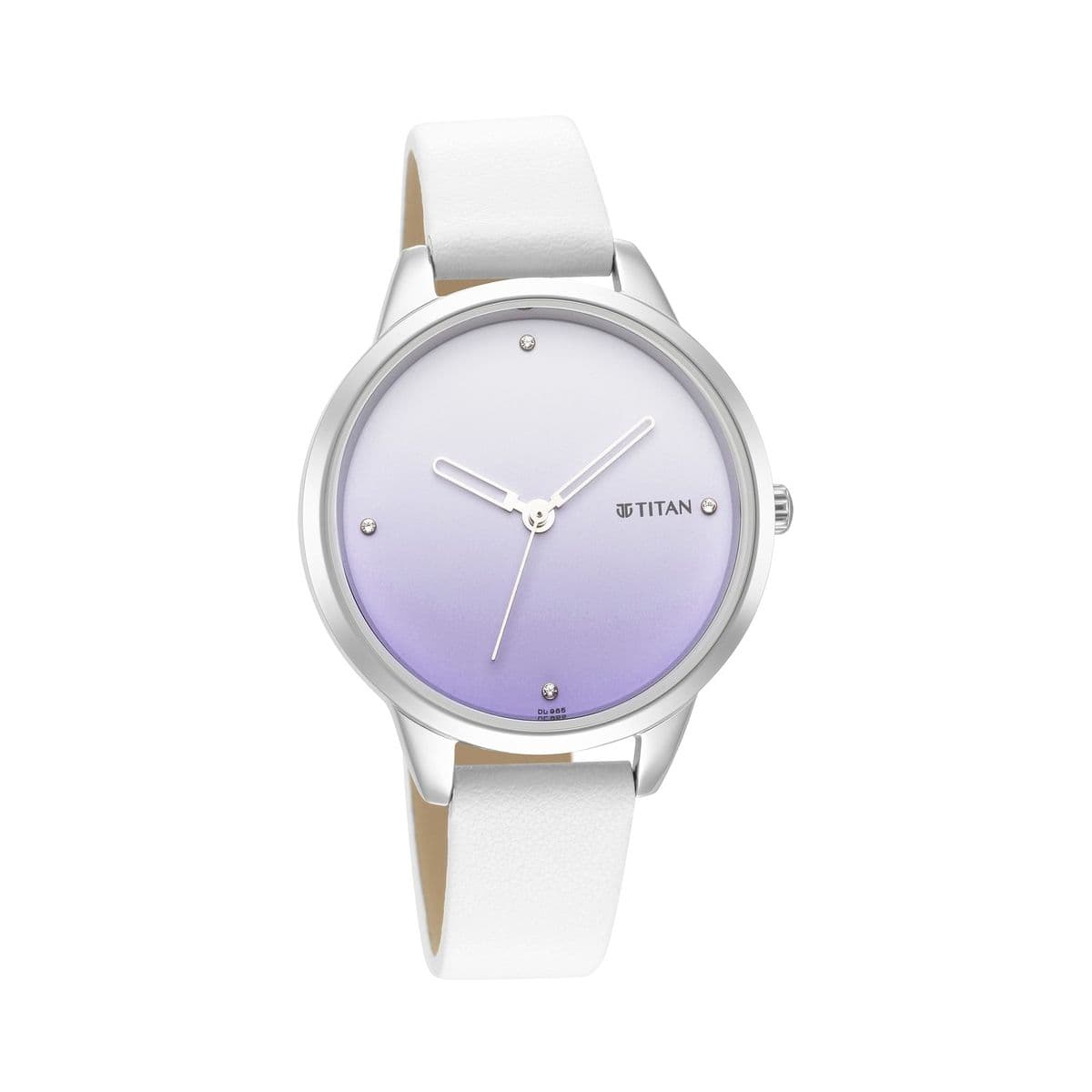 Titan Pastel Dreams Black Dial Analog Leather Strap Watch for Women