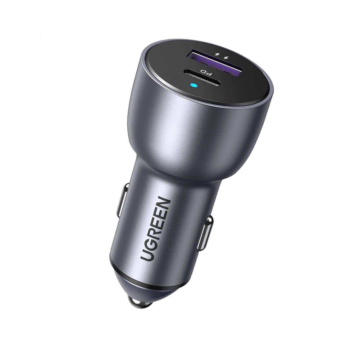 Ugreen 52.5W Fast Car Charger Aluminum Case CD213