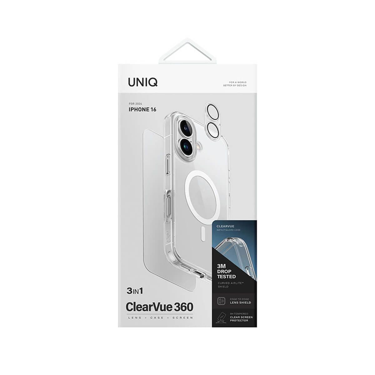 Uniq Hybrid Clearvue 3 in 1 MagSafe 360 Essential Bundle Pack for iPhone 17