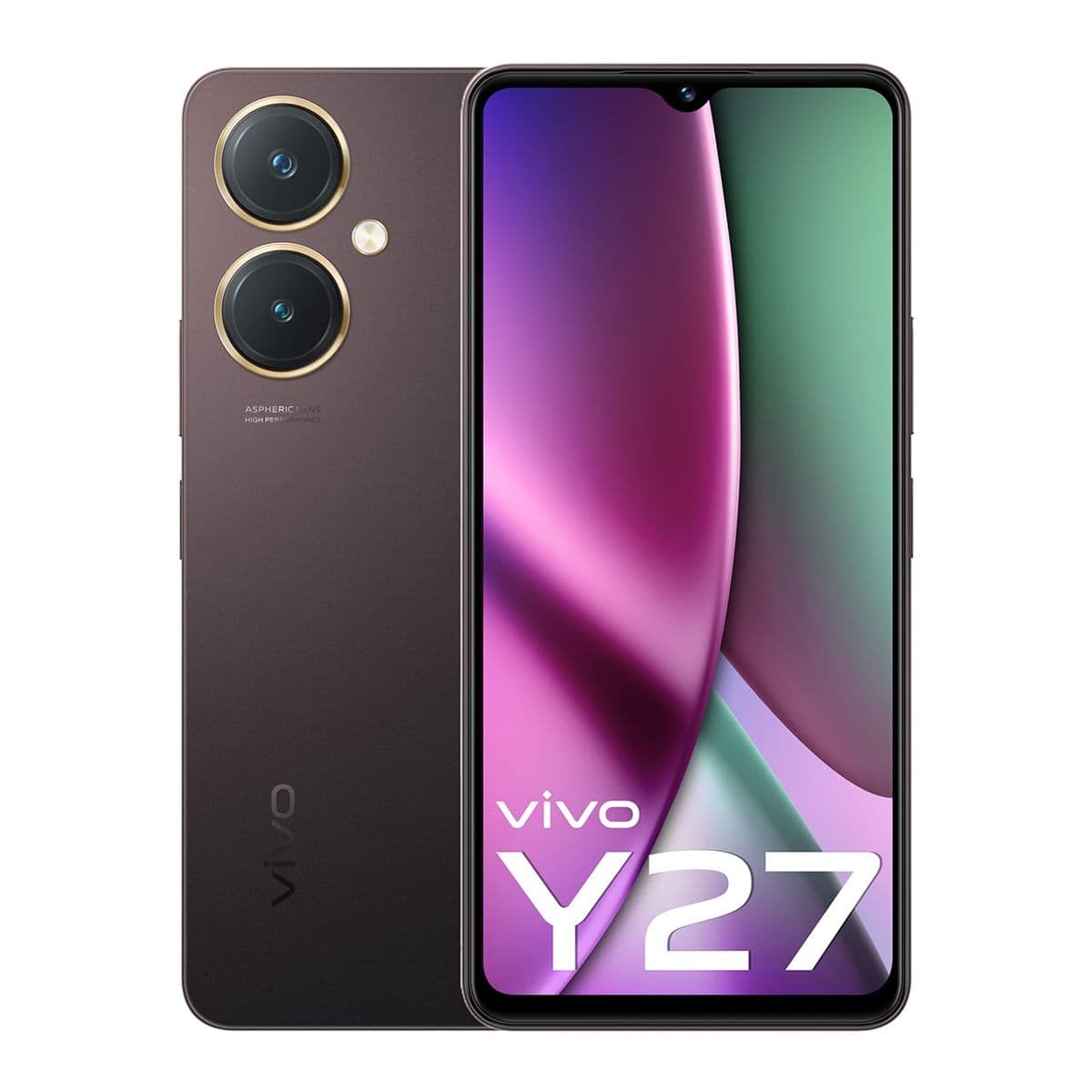 Vivo Y27 4G (6GB RAM + 128GB Memory) - Burgundy
