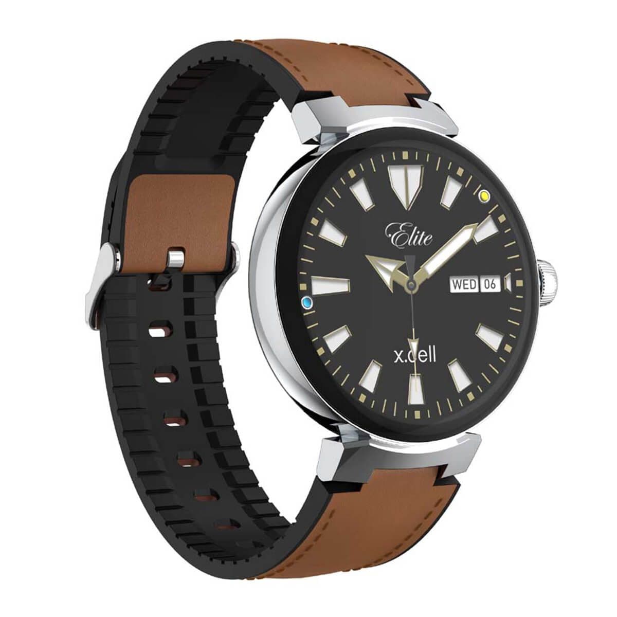 Xcell Elite 3 Leather Strap Smartwatch